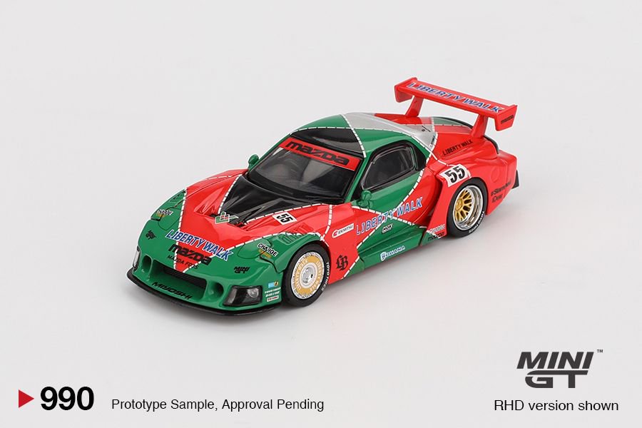 1/64 MAZDA RX-7 LB-SUPER SILHOUETTE 787B (RHD) BLISTER PACKAGING - MGT00990-BL