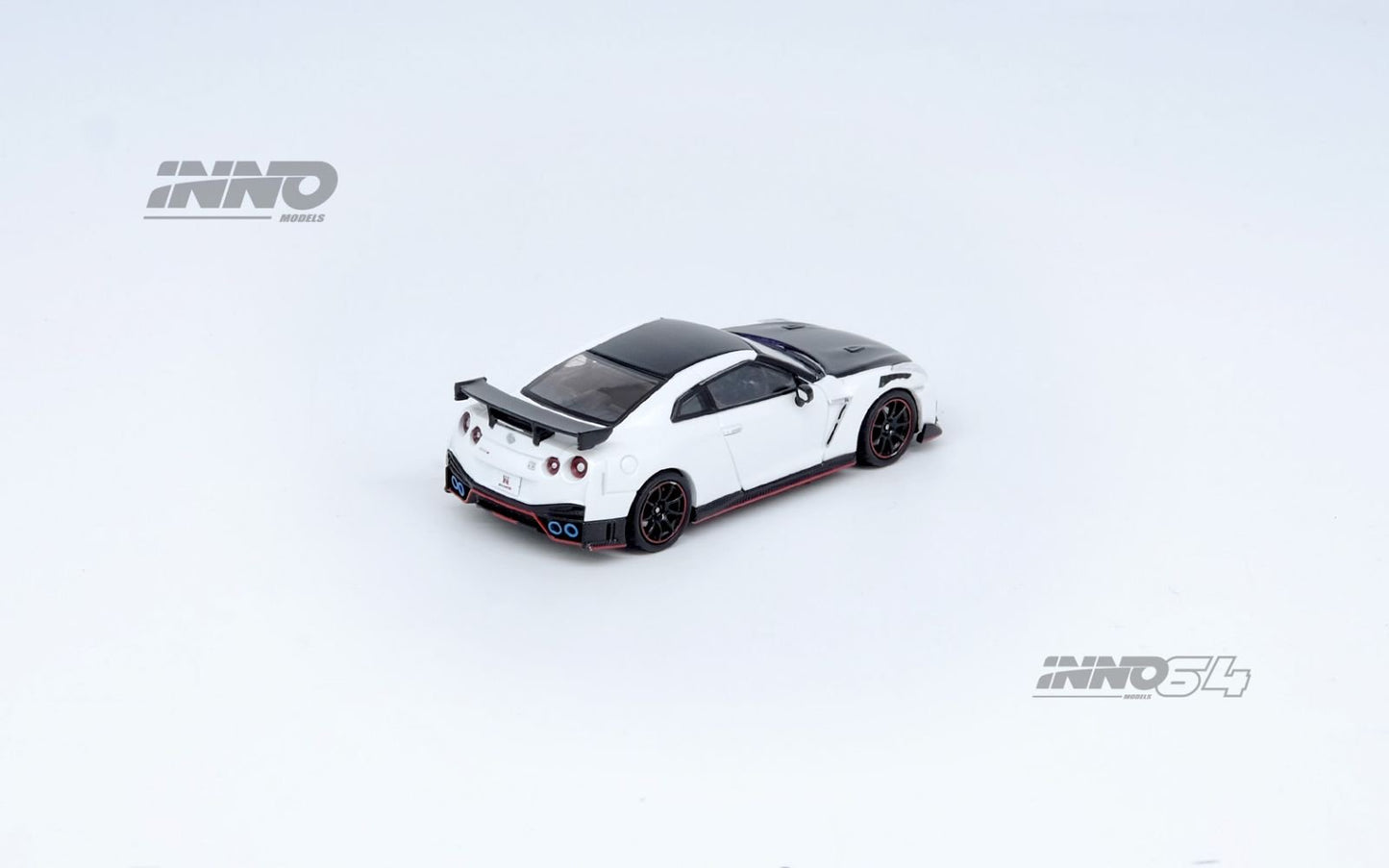 1/64 NISSAN GT-R (R35) NISMO White - Inno64 - IN64-R35N-WHI