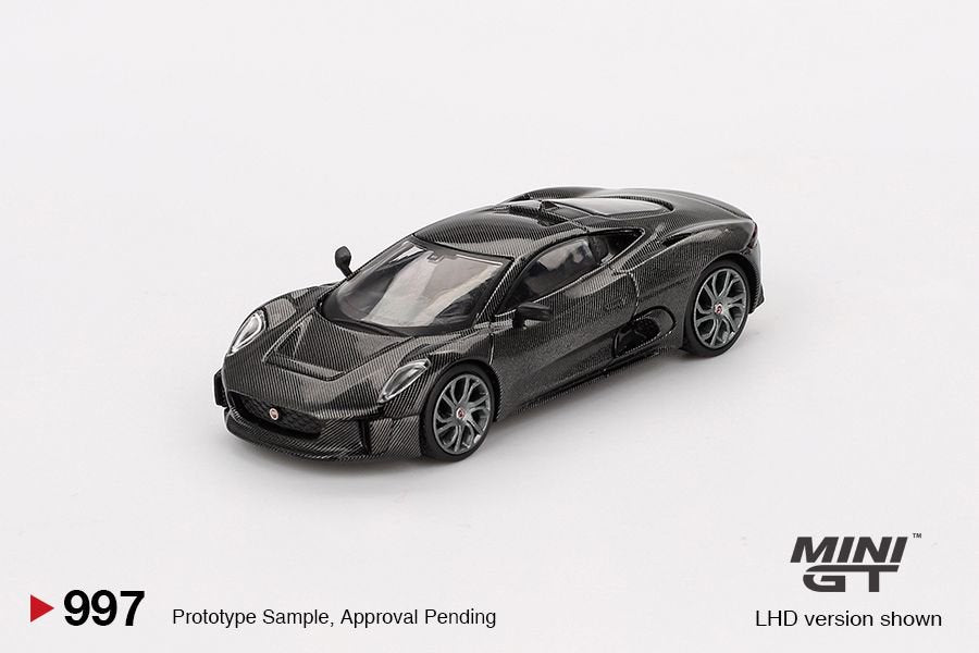 1/64 JAGUAR C-X75 TEST CAR (LHD) BLISTER PACKAGING - MGT00997-BL