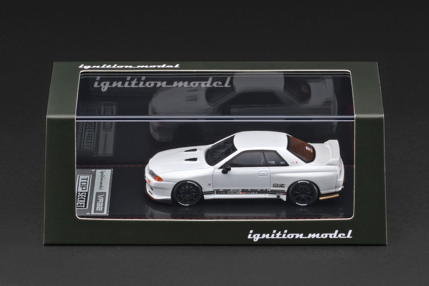 1/64 TOP SECRET GT-R (VR32) White - Ignition Models - IG3844