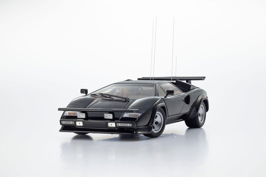 1/18 - Lamborghini Countach LP 400 S "The Cannonball Run" -Black - Kyosho - K08320BKCR