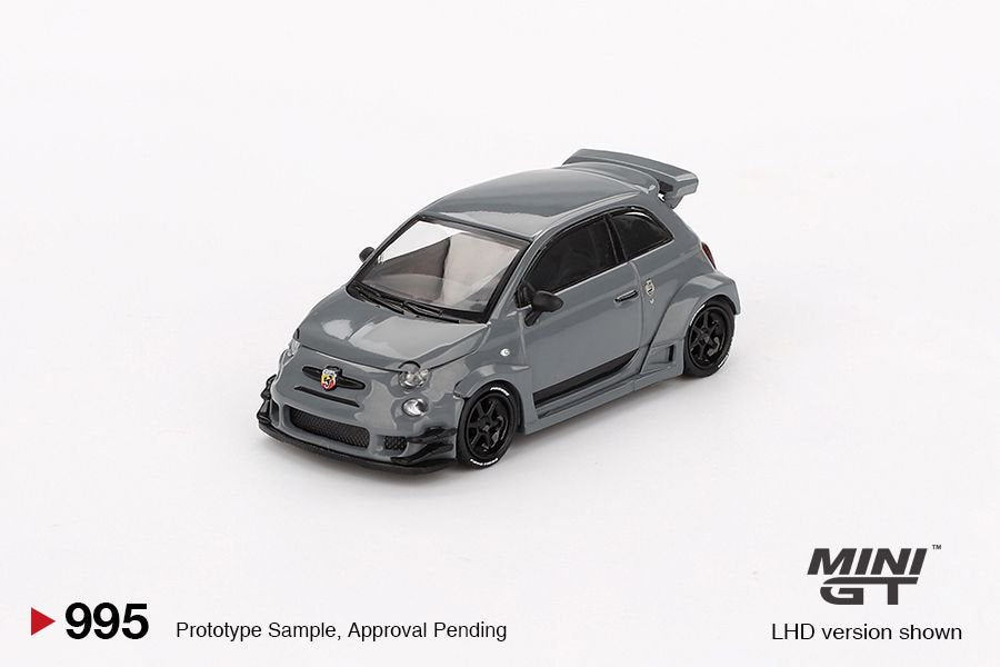 1/64 ABARTH 595 LB-WORKS X ABAS WORKS GREY (LHD) BLISTER PACKAGING - MGT00995-BL