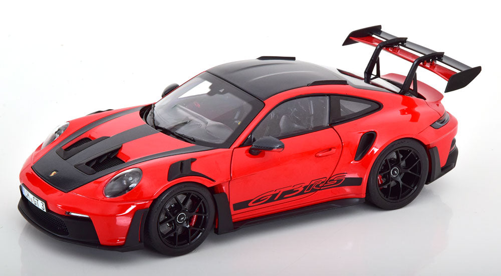 1/18 - PORSCHE - 911 992 GT3 RS COUPE WEISSACH PACKAGE 2022 - Norev 187365