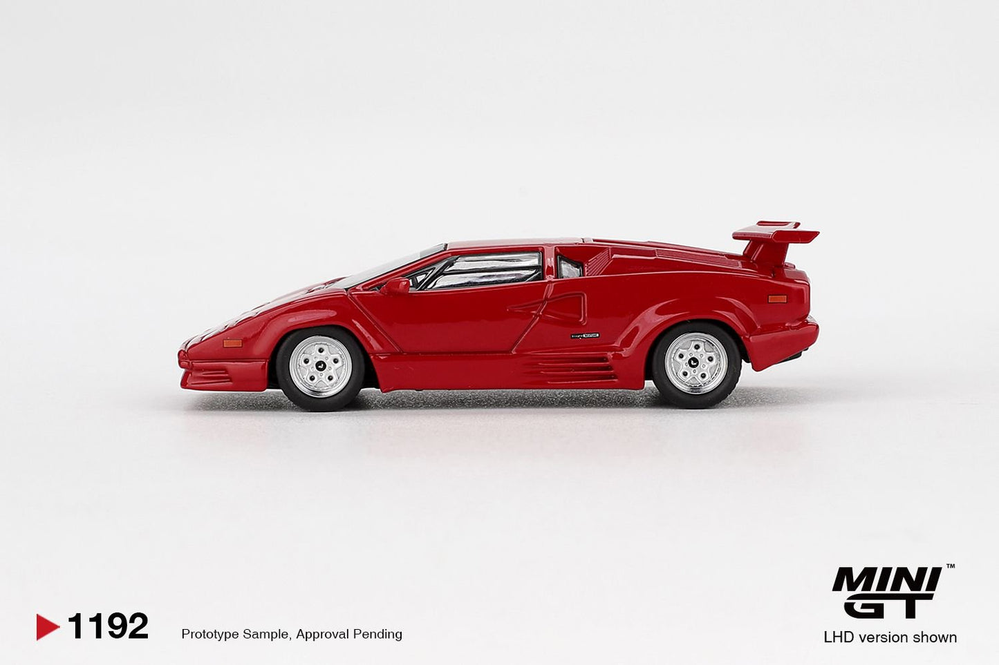 1/64 - LAMBORGHINI COUNTACH 25TH ANNIVERSARY RED - MiniGT - MGT01192