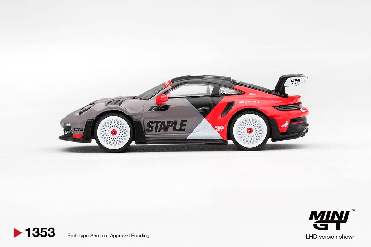 1/64 PORSCHE 911 GT3 RS STABLE X INOZETEK - Mini GT - MGT01353 ***Pre Order***