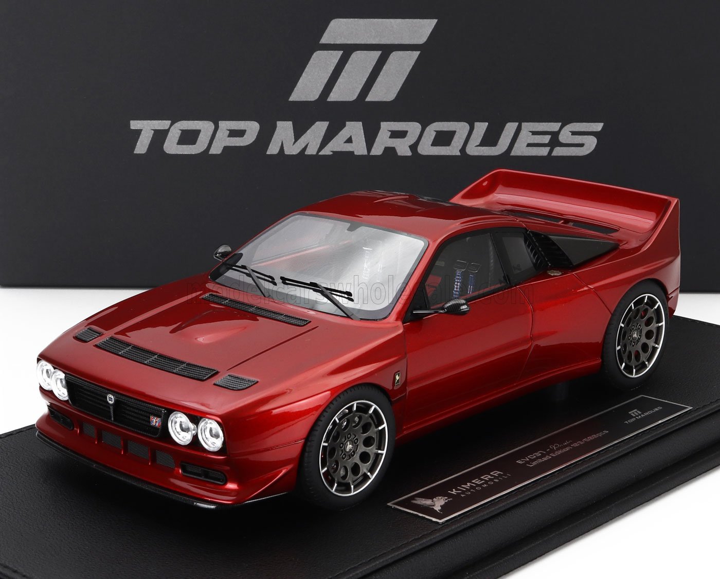 1/18 - KIMERA - KIMERA - EVO37 2022 - RED ELKAN SATIN - Top Marques - TOP129C
