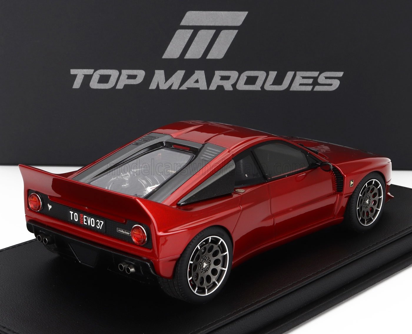 1/18 - KIMERA - KIMERA - EVO37 2022 - RED ELKAN SATIN - Top Marques - TOP129C