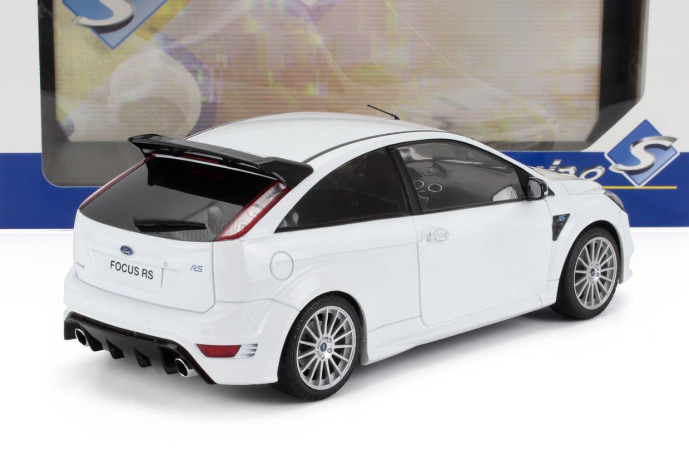 1/18 - Ford Focus RS MK2 - Frozen White Metallic 2009 - Solido - 1813102