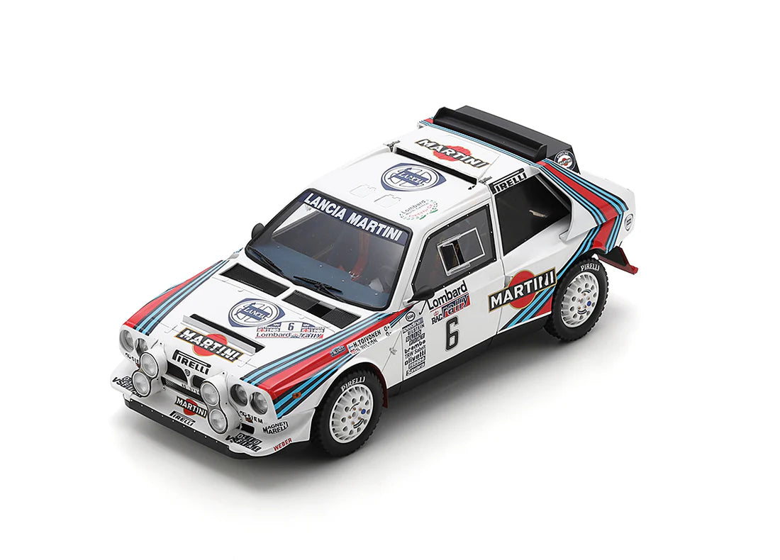1/18 - Lancia Delta S4 #3 2nd Rally Lombard RAC Rally 1985 M. Alen/I Kivimaki - Spark - SPA 18S1040
