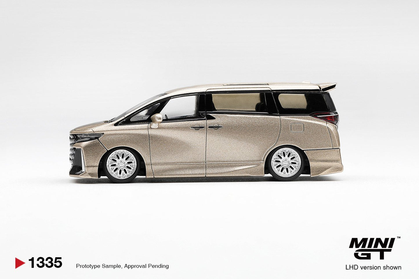 1/64 TOYOTA VELLFIRE 40 KUHL GOLD METALLIC - Mini GT - MGT01335