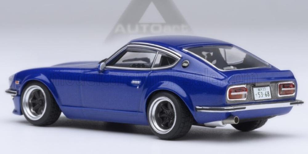 1:64 FAIRLADY Z (S30) WANGAN MIDNIGHT AKUMA NO Z (COMIC 4 VERSION) 1990 - BLUE - AutoArt 20686