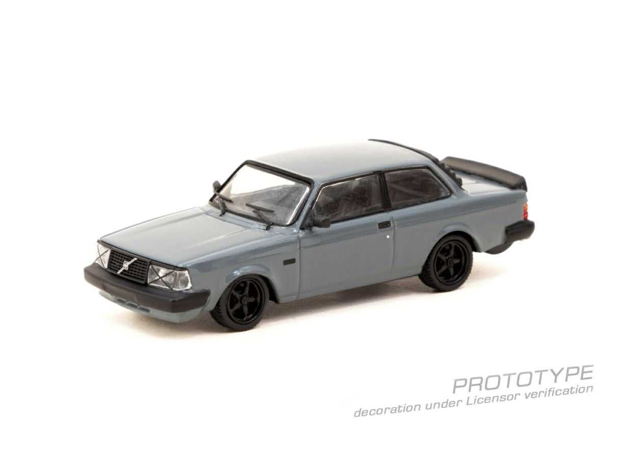 1/64 Volvo 242 Custom, grey - Tarmac - TC-T64R-050-GRY