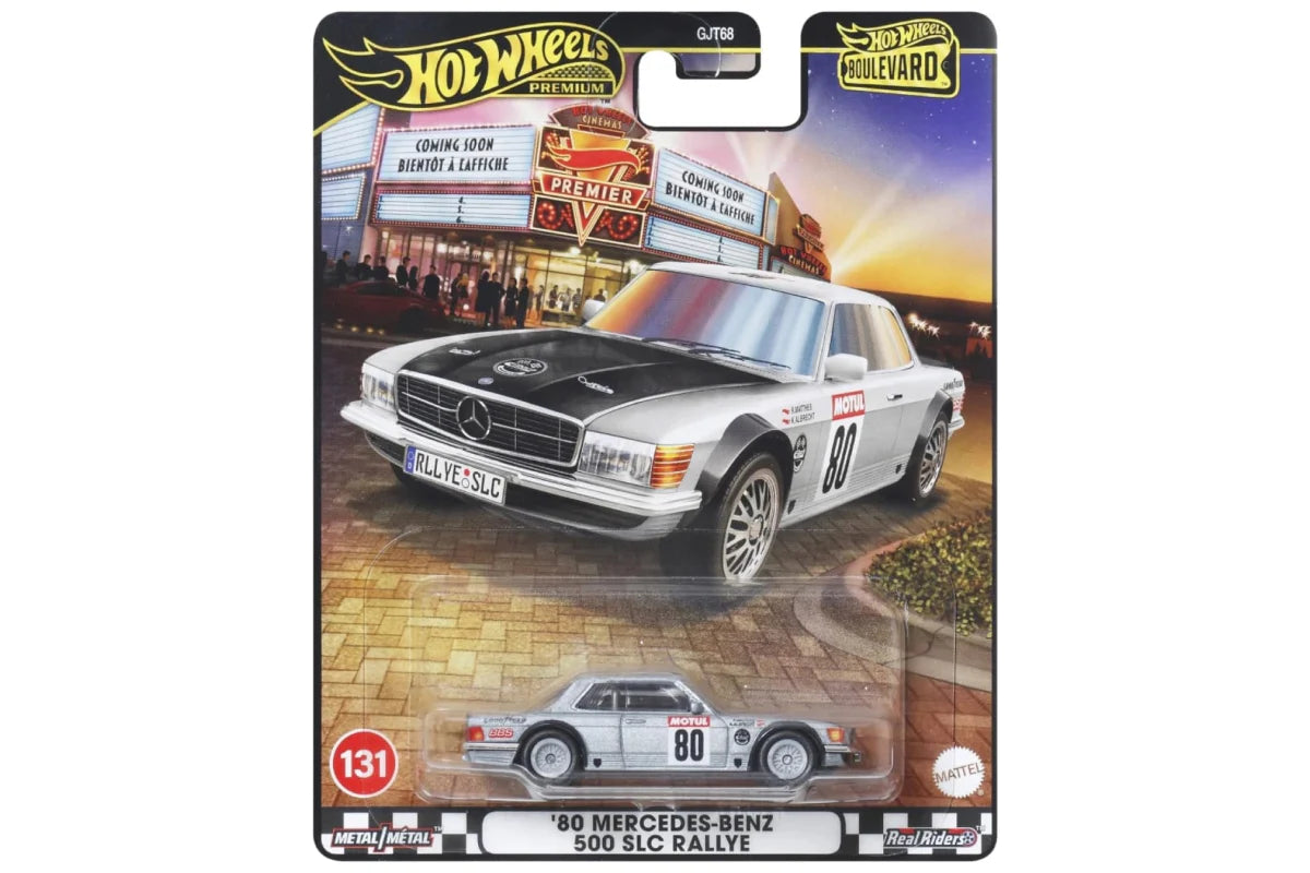 1/64 *Boulevard* - '80 Mercedes-Benz 500 SLC Rallye - GJT68