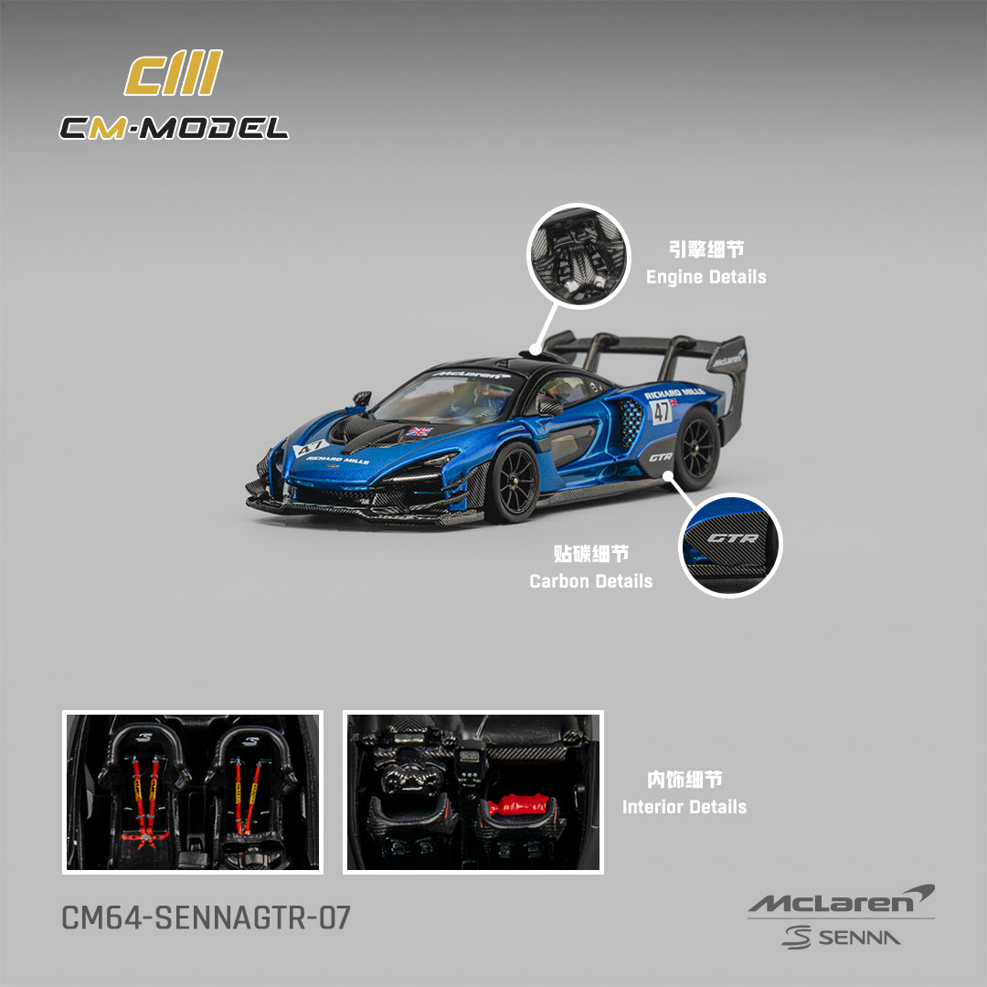 1/64 Mclaren Senna GTR #47 - CM Models - CM64-SennaGTR-07