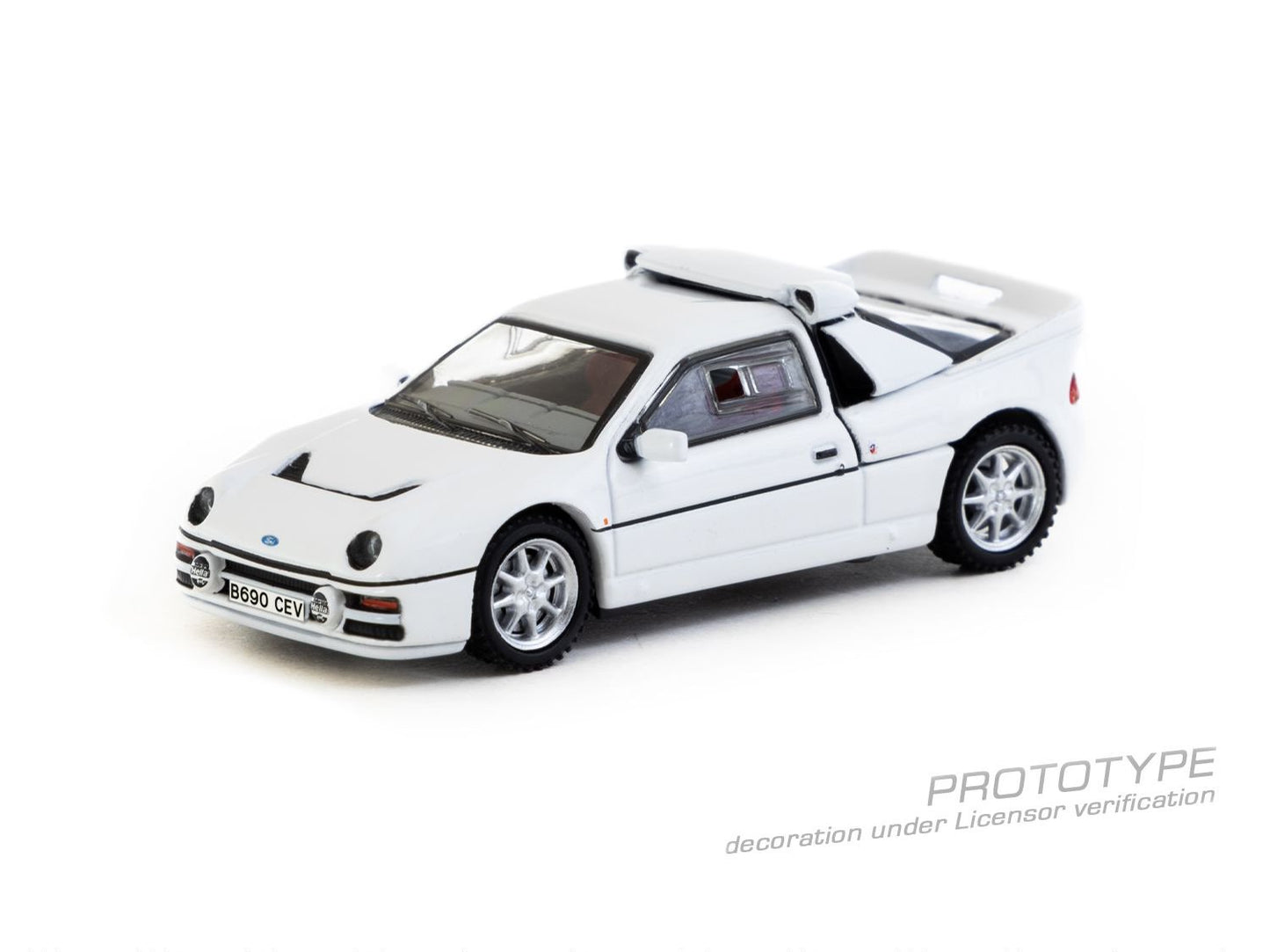 1:64 Ford RS200 White - T64P-001-WH