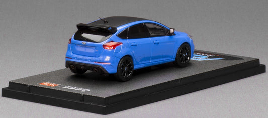1/64 FORD FOCUS RS 2018 - NITROUS BLUE - Sunstar - 60062