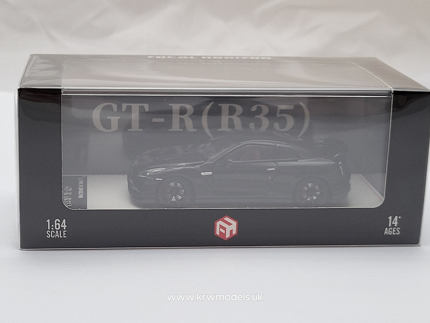 1:64 Nissan GT-R R35 Black - Focal Horizon