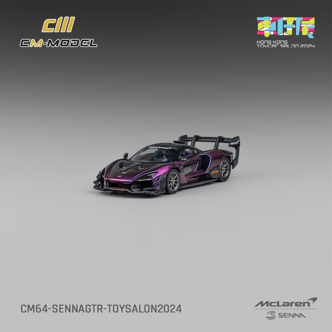 1:64 Mclaren Senna GTR Hong Kong Toy Car Salon 2024 CM64-SennaGTR-ToycarSalon