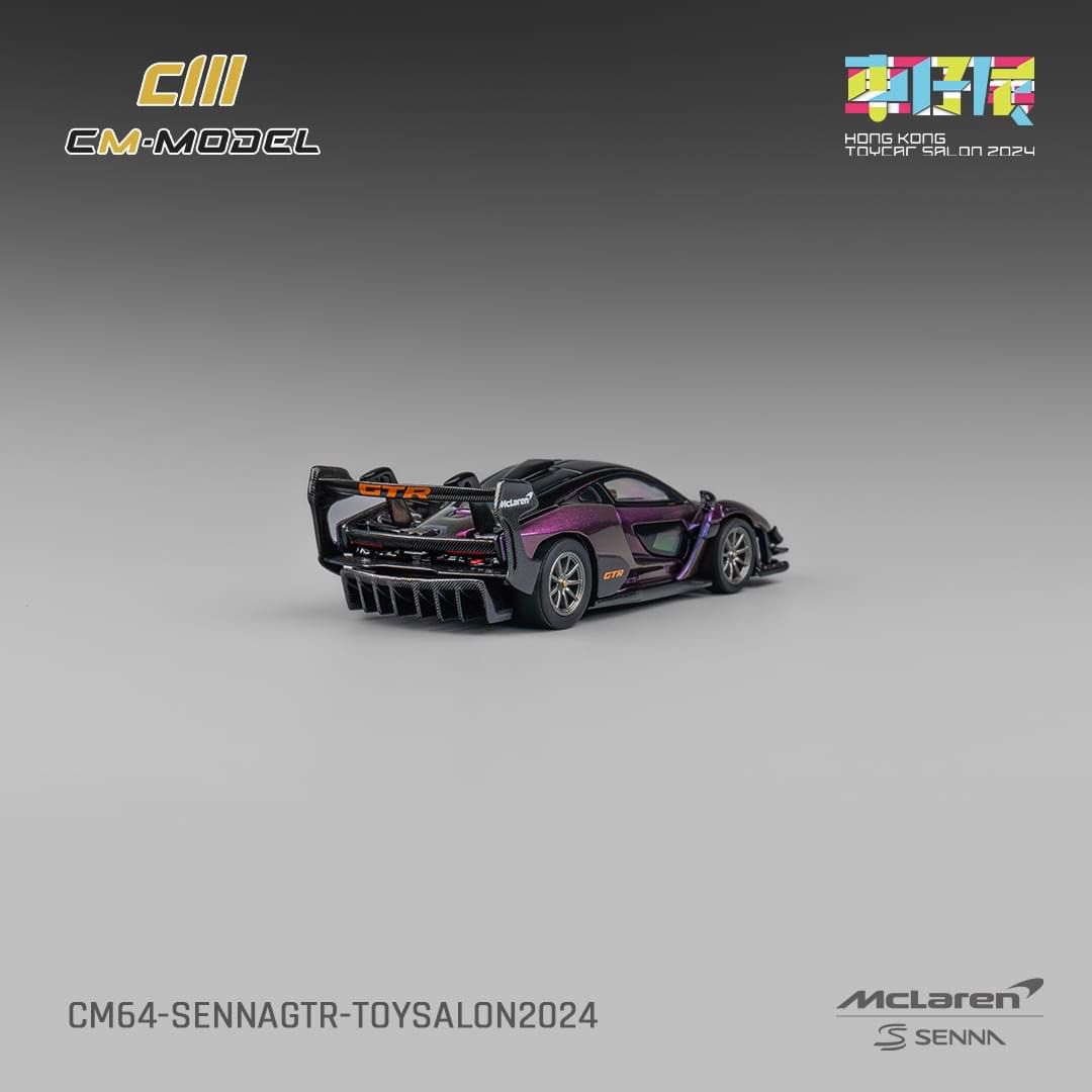 1:64 Mclaren Senna GTR Hong Kong Toy Car Salon 2024 CM64-SennaGTR-ToycarSalon