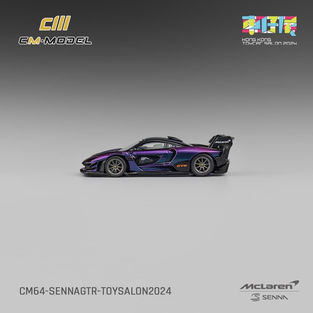 1:64 Mclaren Senna GTR Hong Kong Toy Car Salon 2024 CM64-SennaGTR-ToycarSalon