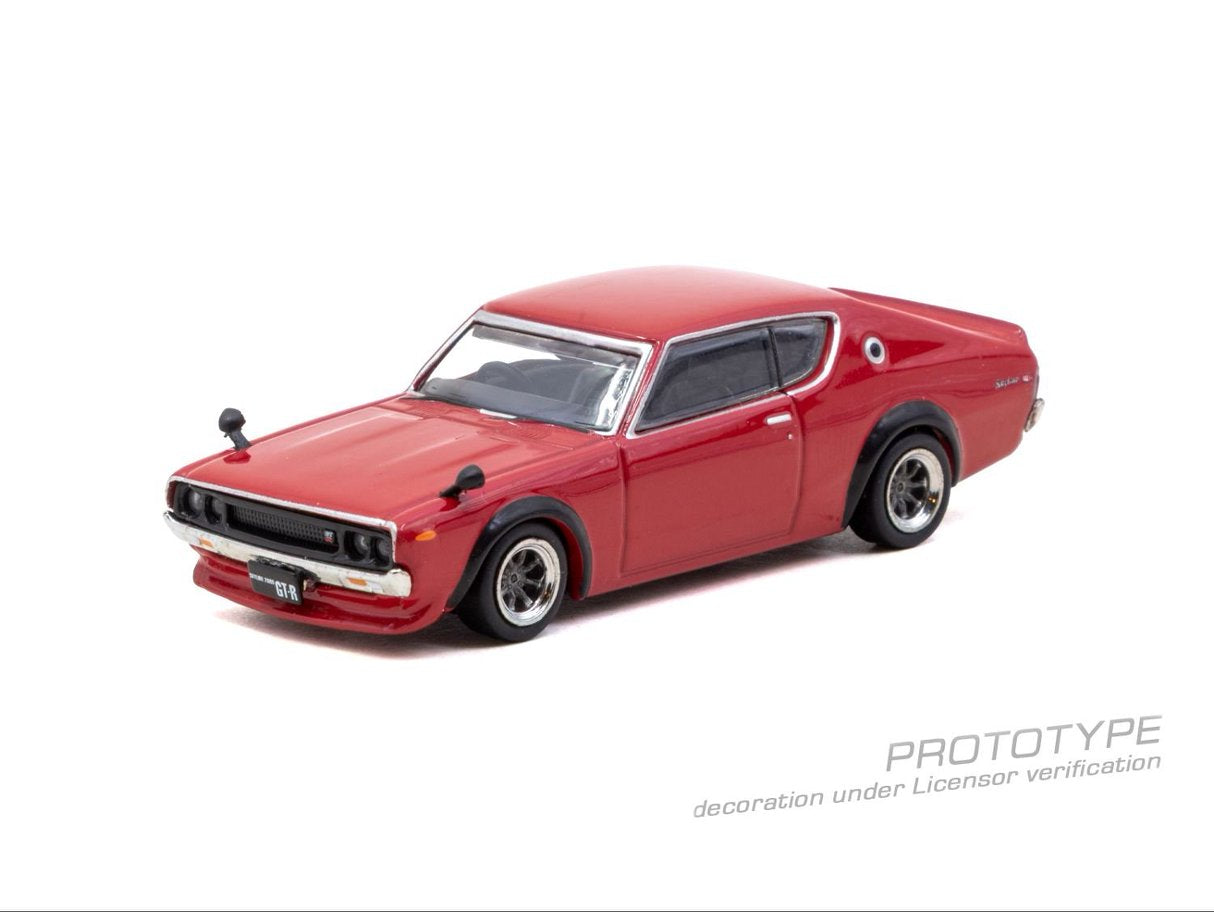 1/64 Nissan Skyline 2000GT-R (KPGC110) Red - Tarmac Models - T64G-087-RE ***Pre Order***