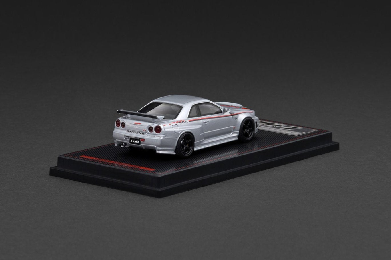 1/64 Nismo R34 GT-R Z-tune Silver - Ignition Models - IG3840