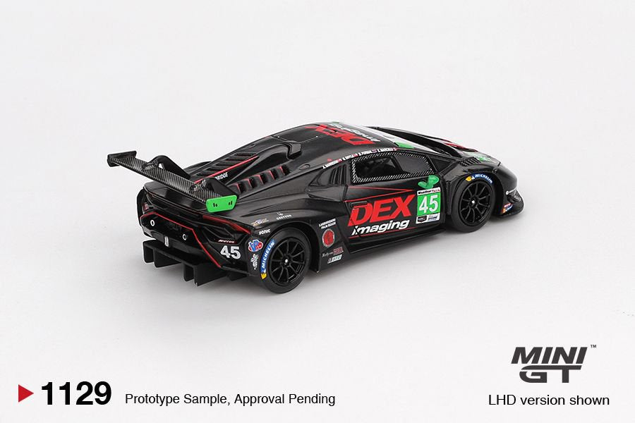 1/64 LAMBORGHINI HURACAN GT3 EVO2 NO.45 DEX IMAGING 2024 IMSA DAYTONA 24 HRS - MGT01129