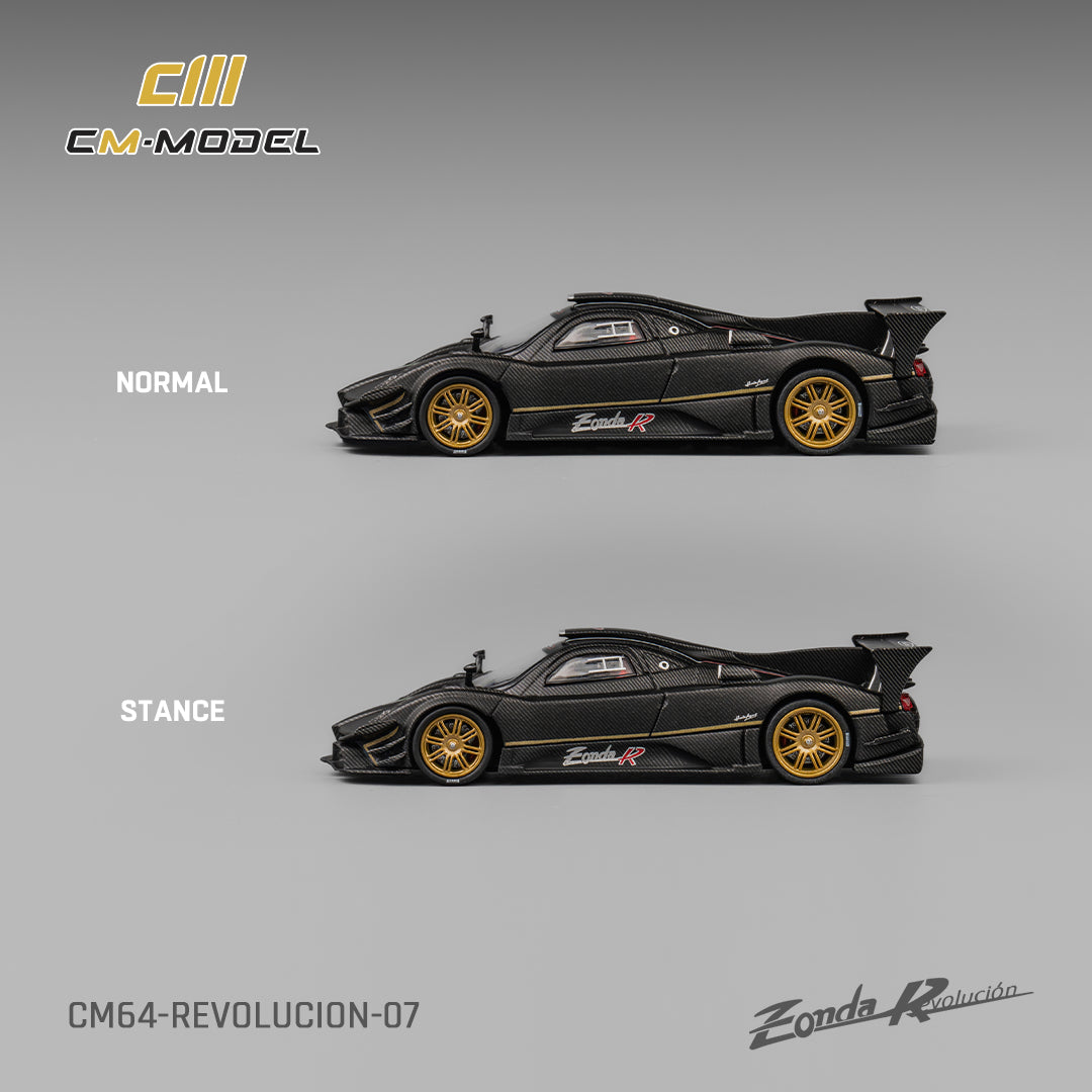 1:64 Pagani Zonda Revolucion Drycarbon - CM Models - CM64-Revolucion-07