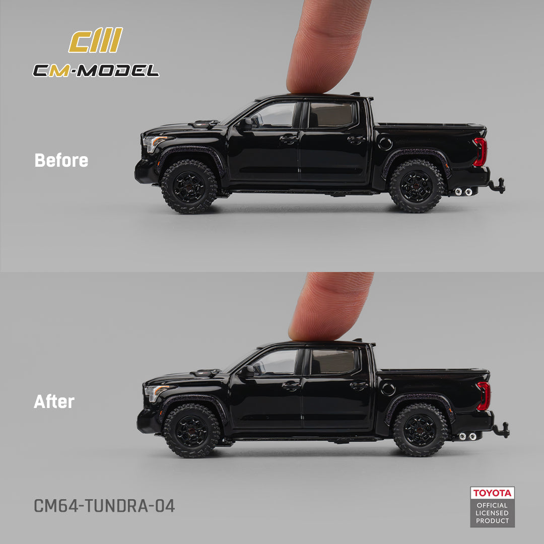 1/64 Toyota Tundra Jet Black - CM Models - CM64-Tundra-04
