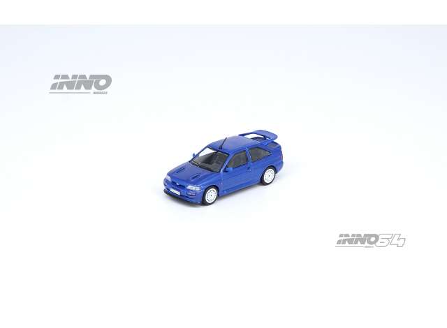 1/64 FORD ESCORT RS COSWORTH BLUE RHD OZ wheels - IN64FERSBLU-ROZ