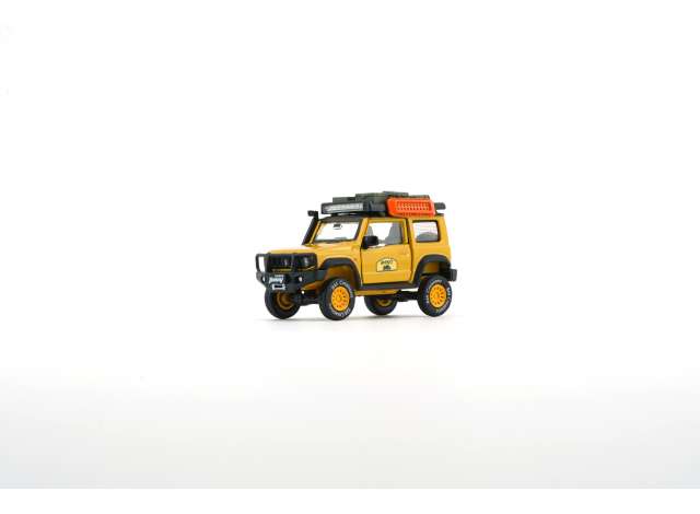 1/64 2019 Suzuki Jimny (JB74) Rhino Accessory Pack, ivory yellow - BM64B0275rhd