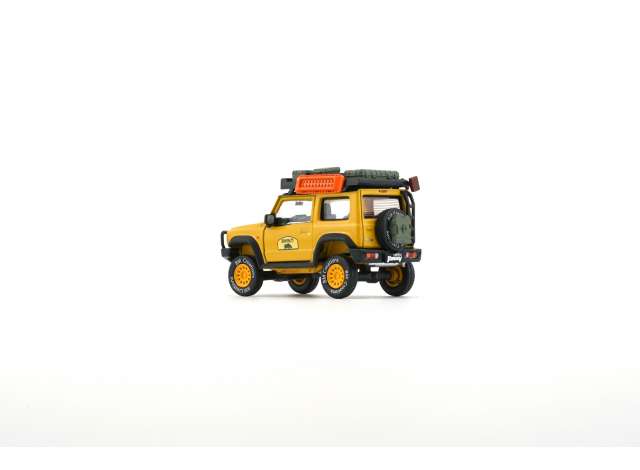 1/64 2019 Suzuki Jimny (JB74) Rhino Accessory Pack, ivory yellow - BM64B0275rhd