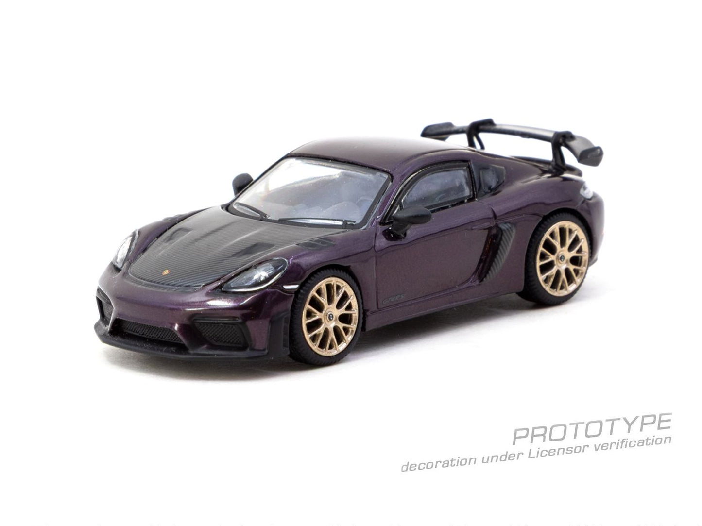 1/64 - Porsche Cayman GT4RS Amethyst Metallic - TARMAC - T64S-022-PM