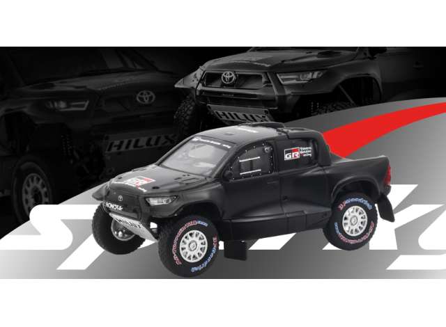 1/64 Toyota Hilux Dakar, black - SPARKY064030