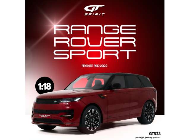 1/18 - 2022 Range Rover Sport Firenze red - GTS 523 - GT Spirit