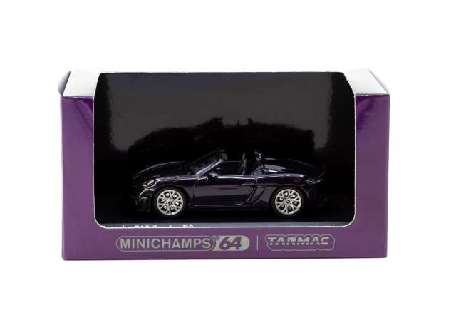 1:64 Porsche 718 Spyder RS, viola metallic - Tarmac Models - TC-T64MC-008-VM