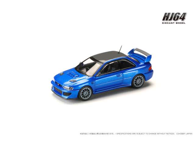 1/64 2023 Prodrive P25 Production Model Carbon Parts, blue - Hobby Japan - HJ643041C