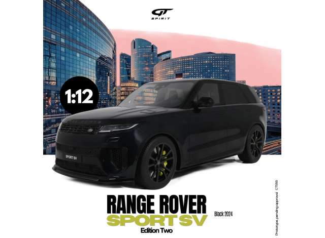 1/12 - 1/12 2024 Land Rover Sport SV Two, black - GT555 - GT Spirit