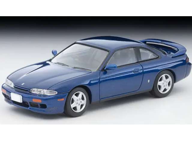 1/64 1995 Nissan Silvia K'S Aero, purplish blue - Tomica Limited Vintage - TLV-N333c