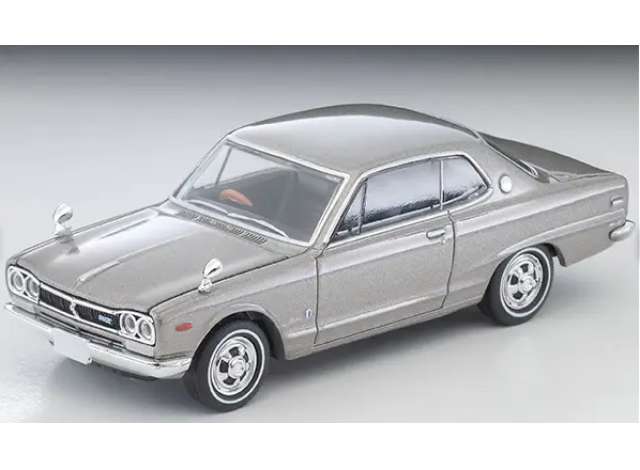 1/64 1971 Nissan Skyline Hardtop 2000GT, silver - Tomica Limited Vintage - TLV-N357a