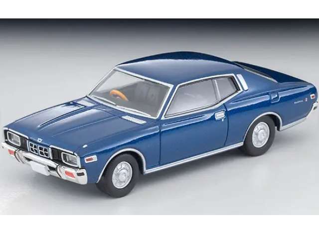 1/64 1975 Nissan Gloria 2-Door HT 2800 SGL, navy - Tomica Limited Vintage - TLV-N359a
