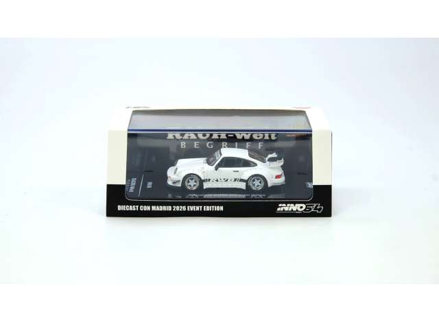1/64 RWB 930 *DIECAST CON MADRID 2026* Event Edition, matt white - Inno64 - IN64-RWB930-DCM