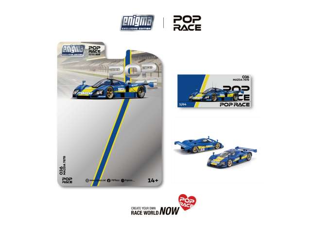 1/64 Mazda 787B, racing - Poprace Enigma - PRE036