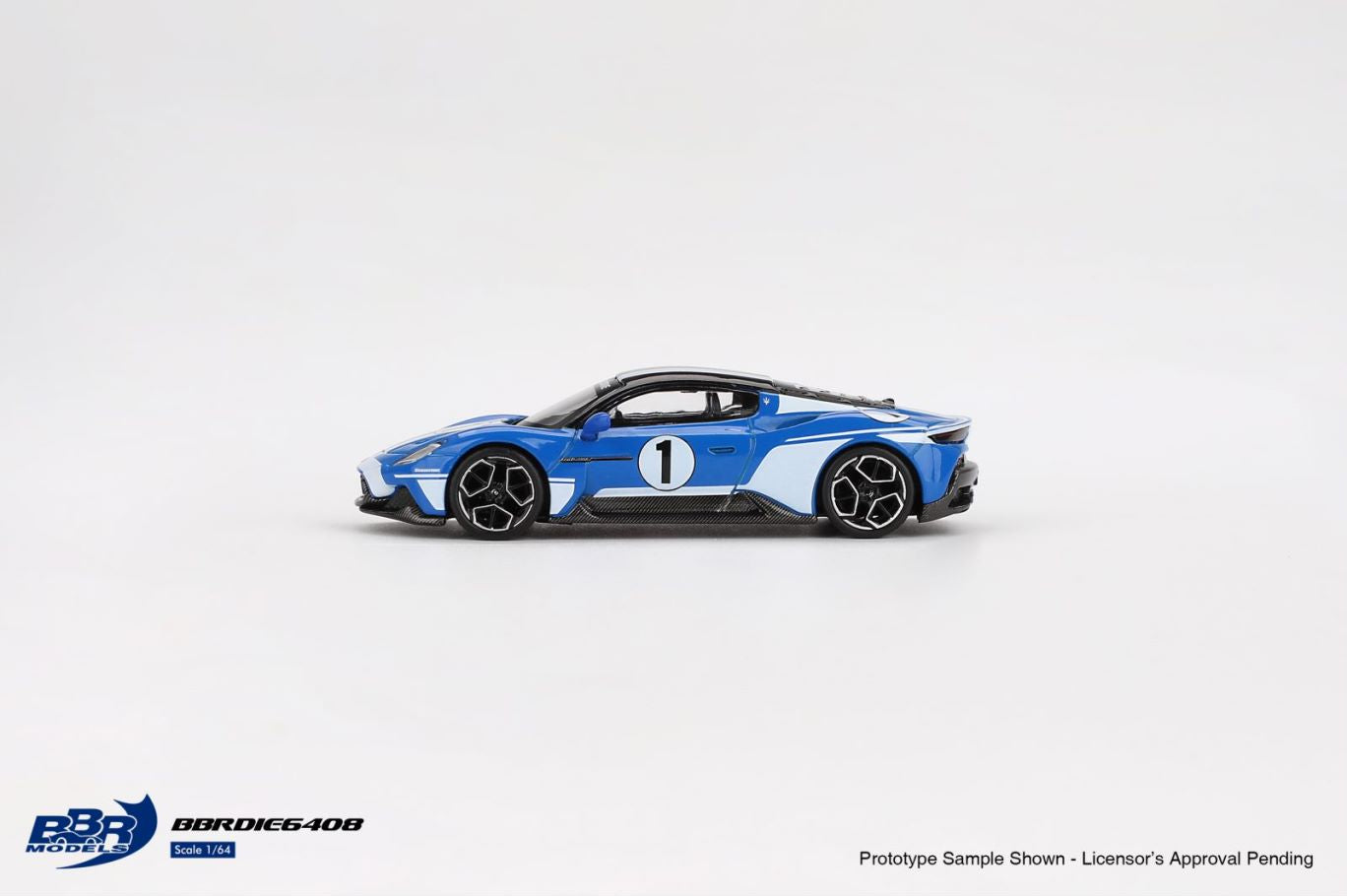 1/64 Maserati MC20 #1 Maserati Performance Experience - BBRDIE6408