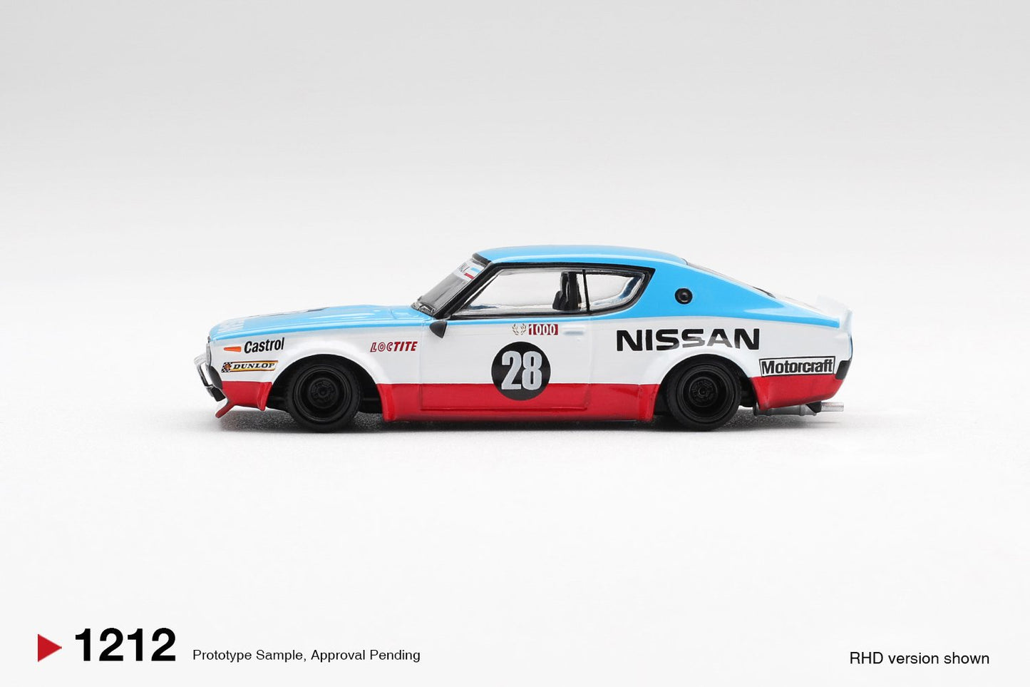 1/64 - Nissan Skyline Kenmeri Liberty Walk Nissan Racing '75 concept - MiniGT - MGT01212