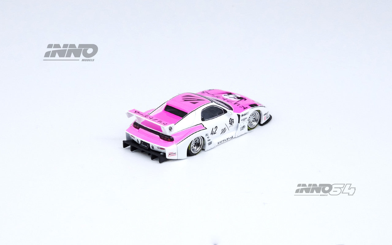 1/64 MAZDA RX7 (FD3S) LB-SUPER SILHOUETTE "DRIFT GAMES 2025" - Inno64 Models - IN64-LBWK-RX7-08