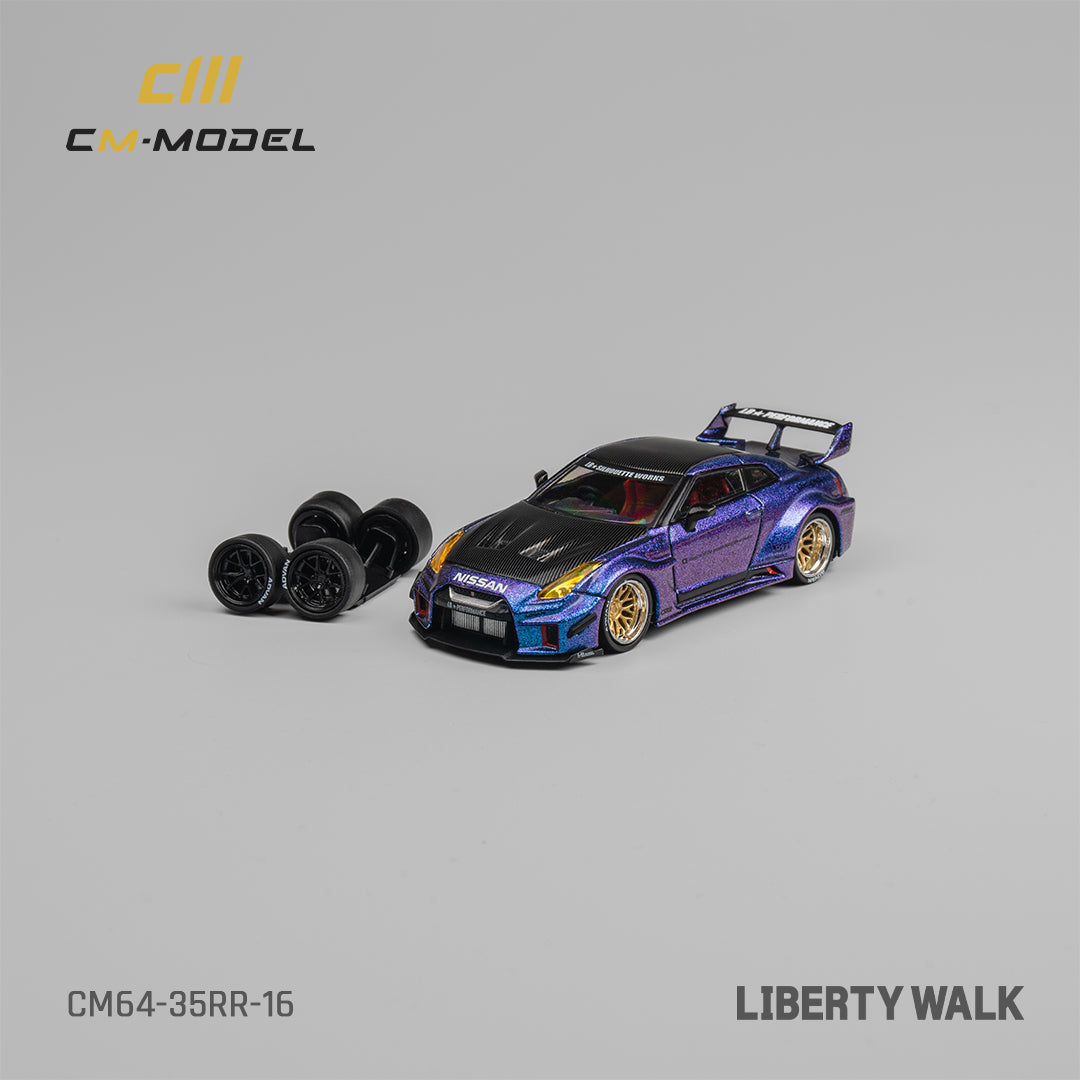 1:64 Nissan LBWK 35GT-RR chameleon with carbon LBWK 35GT-RR - CM Models - CM64-35RR-16