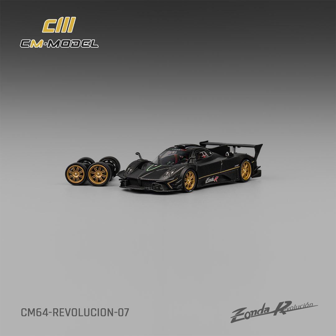 1:64 Pagani Zonda Revolucion Drycarbon - CM Models - CM64-Revolucion-07