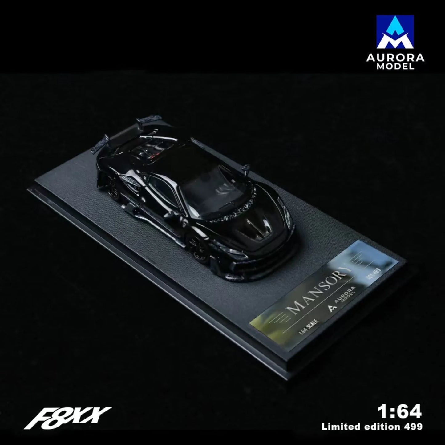 1:64 F8 Tributo Mansory F8XX - 2 colour choices - Aurora Models