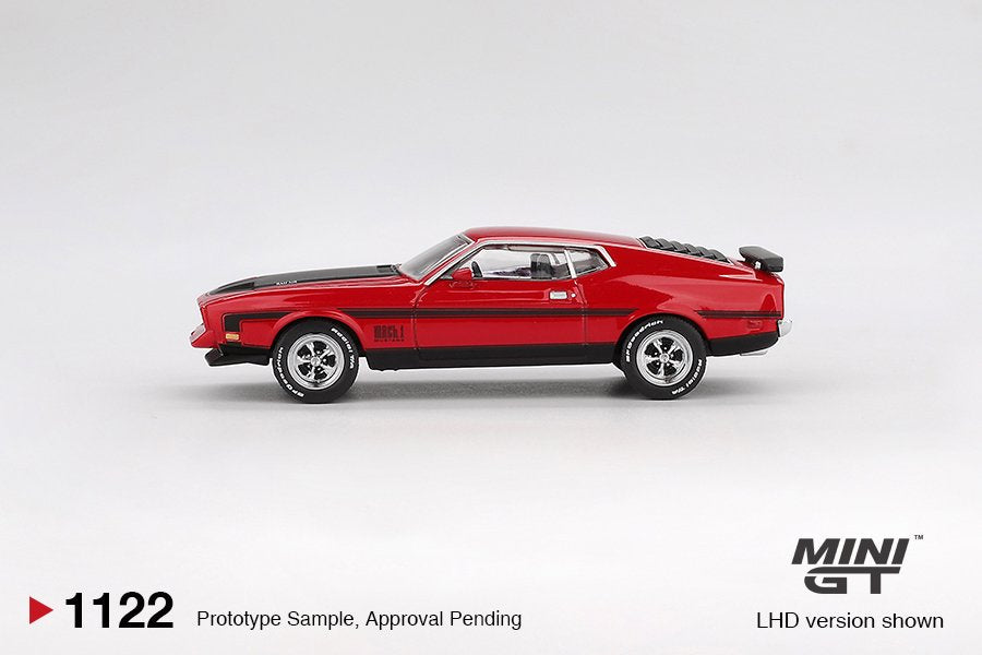 1/64 Ford Mustang Mach1 1971 Race Red - MGT01122